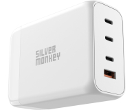 SILVER MONKEY Ładowarka GaN 200W USB-C PD + USB 3.0 QC W SMA156 - 1097691 - zdjęcie 2